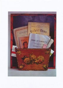 Zaginiony akord, 1986, (olej na panelu)